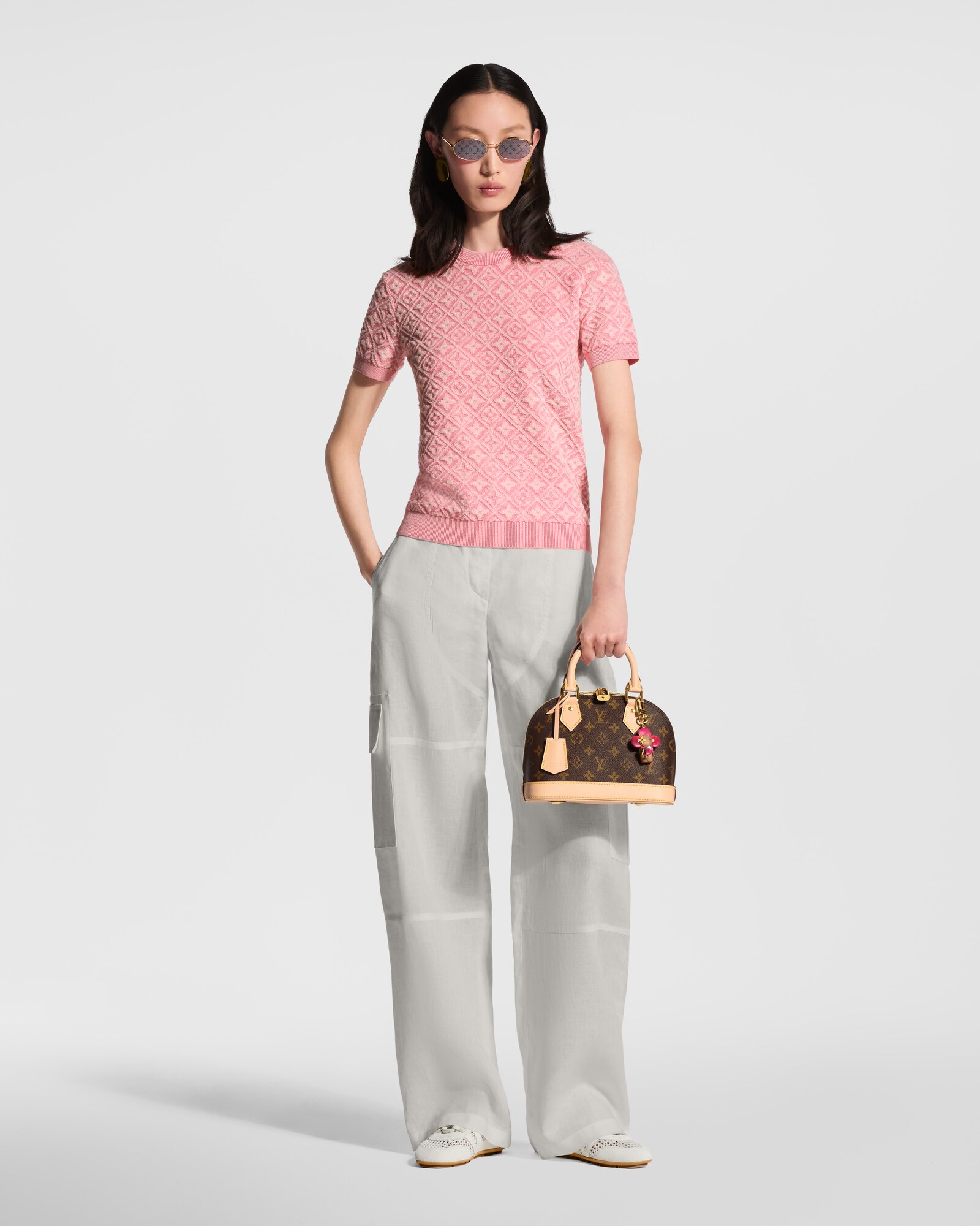 Monogram Towelling Knit Top - Luxury Pink | LOUIS VUITTON